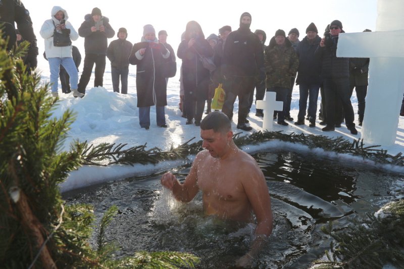 Крещение Господне отмечают православные зельвенцы